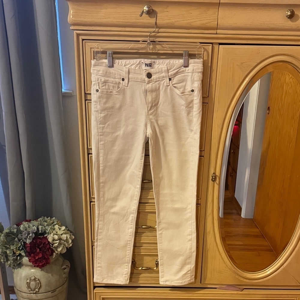PAIGE Skinny Ankle Peg Jeans